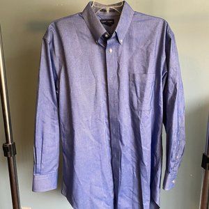 Land's End Super Clean and FITTED DRESS SHIRT